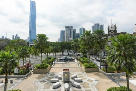 Một góc Thủ đô Kuala Lumpur của Malaysia. (Ảnh: Xinhua)
