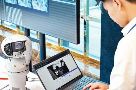 Gian hàng giới thiệu các giải pháp an ninh vật lý trong khuôn khổ Hội thảo “An ninh vật lý - Xu thế và Giải pháp” tổ chức cuối tháng 11/2025.