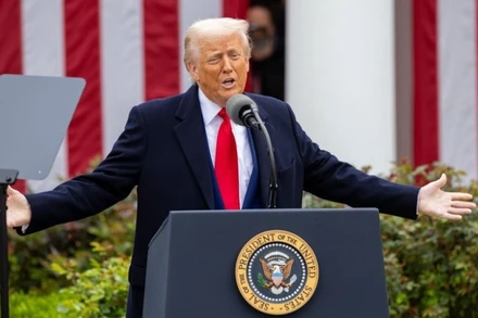 Tổng thống Mỹ Donald Trump. (Ảnh: THX/TTXVN)