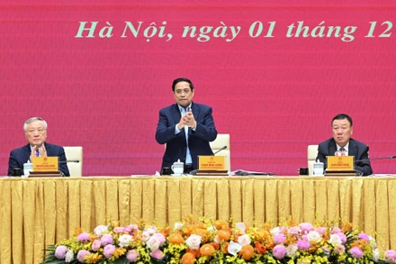 Thủ tướng Phạm Minh Chính chủ trì Hội nghị của Đảng ủy Chính phủ tổng kết công tác phòng, chống tham nhũng, lãng phí, tiêu cực.