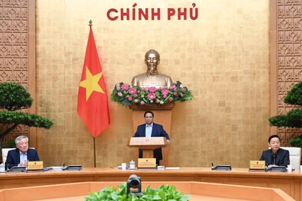 Thủ tướng Phạm Minh Chính chủ trì Phiên họp Chính phủ.
