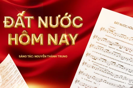 Nhạc sĩ Nguyễn Thành Trung mừng Quốc khánh 2/9 với trường ca âm nhạc “Đất nước hôm nay”