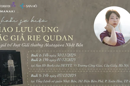 Giao lưu với tác giả đoạt giải Akutagawa tại Hà Nội và Thành phố Hồ Chí Minh