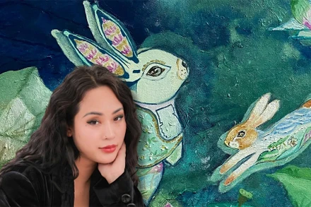 Diễn viên, họa sĩ Diễm Hằng. (Ảnh: NVCC)