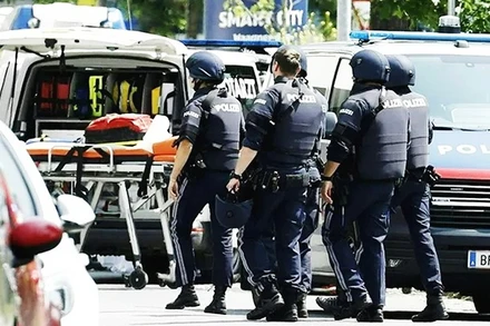 Cảnh sát tại hiện trường vụ việc. Ảnh: FOX NEWS