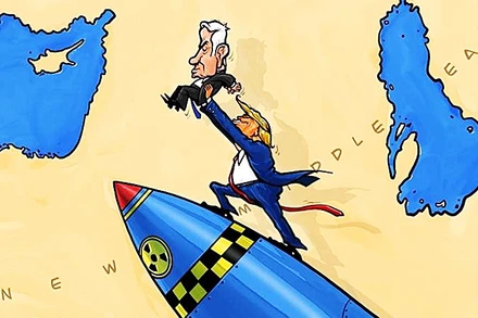 Biếm họa: EMAD HAJJAJ