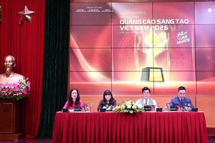 Phát động Giải thưởng Quảng cáo sáng tạo Việt Nam - Vạn Xuân Awards 2025. (Ảnh: NAM NGUYỄN)