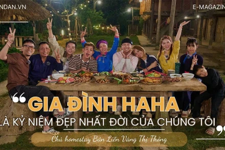 Chủ homestay Bản Liền Vàng Thị Thông: “Gia đình Haha là kỷ niệm đẹp nhất đời của chúng tôi”
