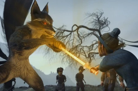 Cảnh trong phim “Trạng Quỳnh nhí: Truyền thuyết Kim Ngưu”. (Ảnh: Nhà sản xuất cung cấp)