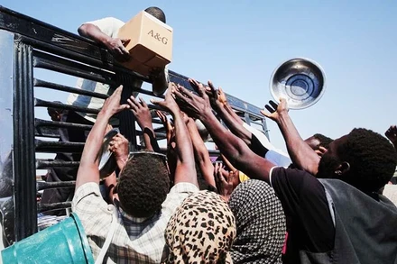 Tình hình nhân đạo tại Darfur đang trở nên nghiêm trọng. Ảnh: AP