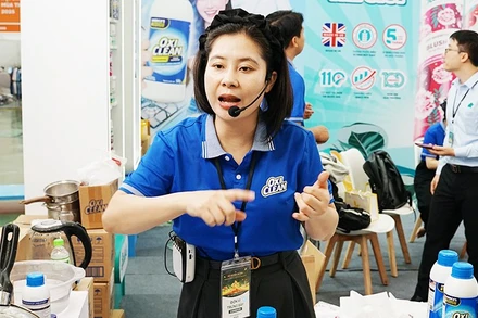 Thương mại điện tử là kênh kinh doanh quan trọng, giúp doanh nghiệp tiếp cận khách hàng. Ảnh: BẮC SƠN