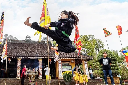 "Ai về Bình Định mà coi...". Ảnh: NGUYỄN LINH VINH QUỐC