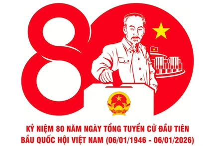 Phê duyệt biểu trưng Kỷ niệm 80 năm Ngày Tổng tuyển cử đầu tiên