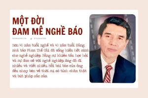 Một đời đam mê nghề báo
