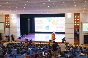 Quang cảnh hội nghị. (Ảnh: THANH TÙNG)