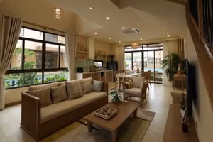 Không gian sống được thiết kế hài hòa giữa công năng và thẩm mỹ, tối ưu trải nghiệm sinh hoạt.