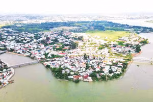 Một góc Cù lao Phố, phường Trấn Biên, tỉnh Đồng Nai.