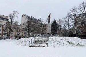 Khung cảnh tại Brussels ngày 7/1. (Ảnh: TTXVN)