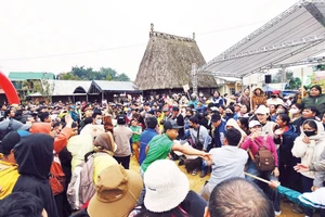 Chương trình “Xuân Biên phòng - Ấm lòng dân bản” năm 2026 được tổ chức ở xã biên giới Hùng Sơn, thành phố Đà Nẵng.