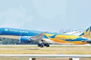 Máy bay mới, hiện đại của Vietnam Airlines.