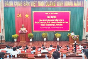 Quang cảnh Hội nghị.