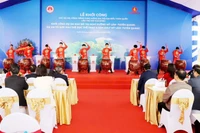 Tỉnh Tuyên Quang khởi công 4 dự án chào mừng Đại hội đại biểu toàn quốc lần thứ XIV của Đảng.