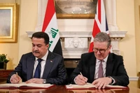 Iraq và Anh ký thỏa thuận hợp tác trong lĩnh vực dầu khí. (Ảnh Iraqi News)