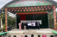 Quỹ Kiến tạo ước mơ triển khai hỗ trợ khắc phục hậu quả mưa lũ tại các điểm trường thuộc Thái Nguyên và Cao Bằng.