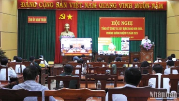 Quang cảnh hội nghị.