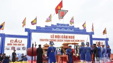 Khai mạc Lễ hội cầu ngư truyền thống quận Thanh Khê, sáng 10/2.
