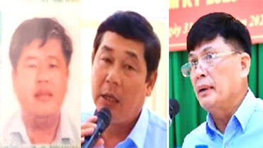 Các đối tượng: Lộc, Cường, Đạt (từ trái qua).
