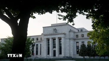 Trụ sở Cục Dự trữ Liên bang Mỹ (Fed) tại Washington, D.C. (Ảnh: THX/TTXVN)