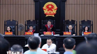 Tòa án nhân dân thành phố Hà Nội tuyên án sơ thẩm đối với cựu Chủ tịch Tập đoàn FLC Trịnh Văn Quyết.