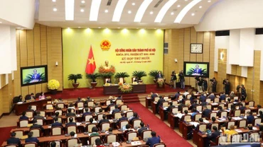 Quang cảnh kỳ họp.
