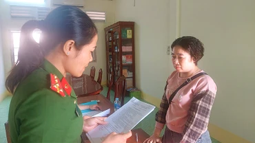 Đối tượng Nguyễn Thị Thu Giang.