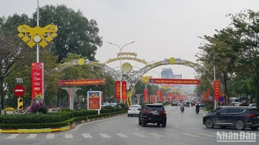Thành phố Vĩnh Yên, Vĩnh Phúc. (Ảnh: Hà Hồng Hà)