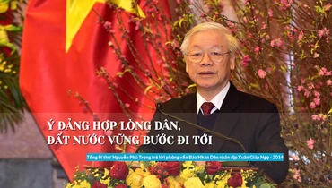 Ý Đảng hợp lòng dân, đất nước vững bước đi tới