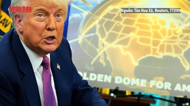 [Video] Ông Donald Trump công bố dự án phòng thủ tên lửa Vòm Vàng