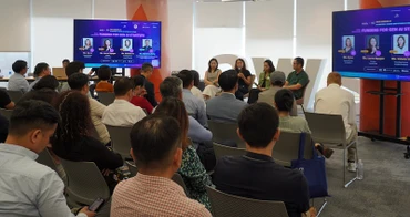 Quang cảnh tọa đàm Lĩnh vực trí tuệ nhân tạo: Đầu tư và xu hướng thị trường Việt Nam.