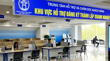 Hà Nội chính thức vận hành mô hình hỗ trợ thành lập doanh nghiệp miễn phí. (Ảnh: ĐỖ CHÍ)