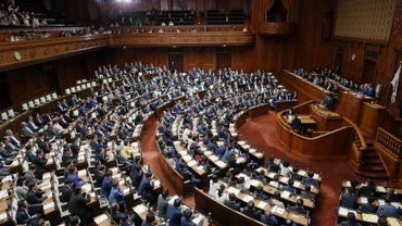 Toàn cảnh một phiên họp Quốc hội Nhật Bản ở Tokyo. (Ảnh: Kyodo/TTXVN)