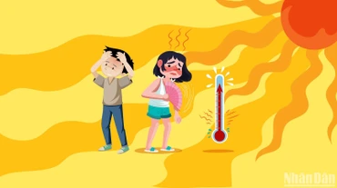 [Infographic] Một số vấn đề về sức khỏe thường gặp vào mùa nắng nóng