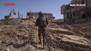 [Video] Quân đội Israel mở rộng “vùng an ninh” tại phía bắc Dải Gaza