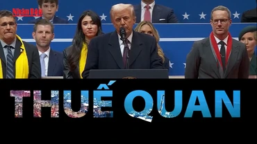 [Video] “Địa chấn” thuế quan: Ván bài chiến lược của tổng thống Mỹ Donald Trump