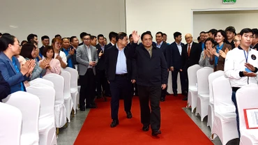 Thủ tướng Phạm Minh Chính đến tham dự chương trình.