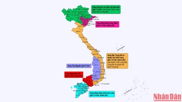 [Infographic] 6 vùng phát triển theo quy hoạch tổng thể quốc gia thời kỳ 2021-2030