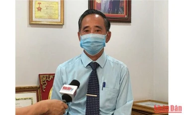 Ông Châu Văn Chi, Chủ tịch Hội Khmer-Việt Nam tại Campuchia.
