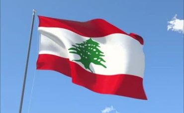 Quốc kỳ nước Cộng hòa Lebanon. 
