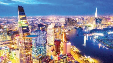 Một góc Thành phố Hồ Chí Minh. (Ảnh HOÀNG TRIỀU)