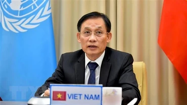 Đồng chí Lê Hoài Trung - Bí thư Trung ương Đảng, Trưởng ban Đối ngoại Trung ương.